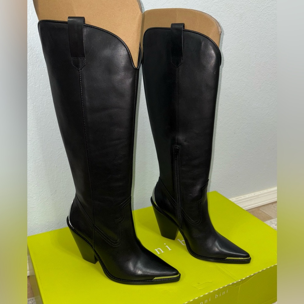 Gianni Bini Lomax tall western boot